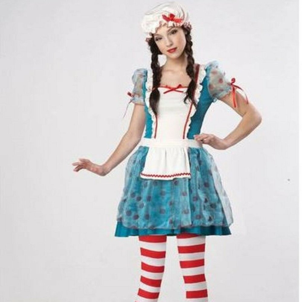 TOTALLY GHOUL CREEPY RAG DOLL COSTUME - RAGGED